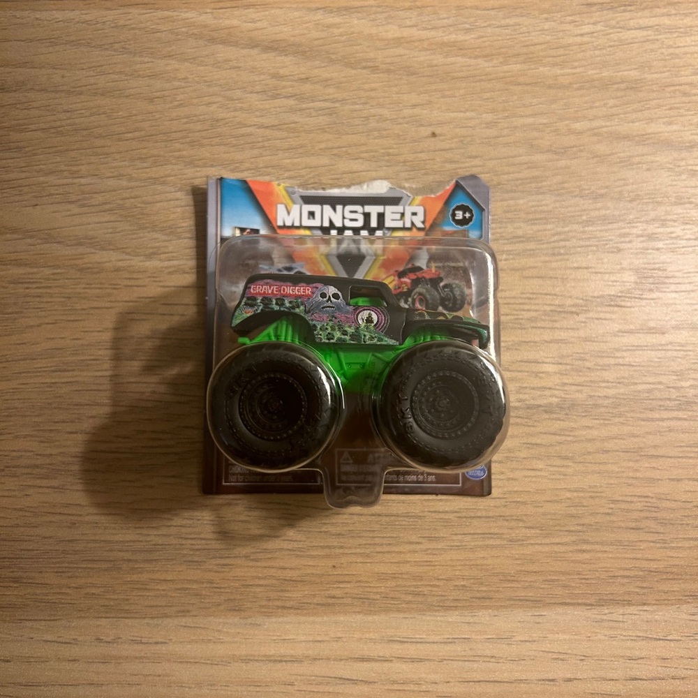 Grave Digger Monster Toy Truck with Oversized Wheels